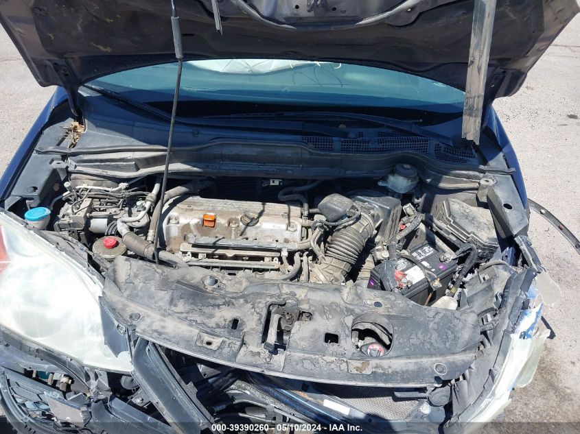 2010 Honda Cr-V Lx VIN: 5J6RE3H36AL044698 Lot: 39390260