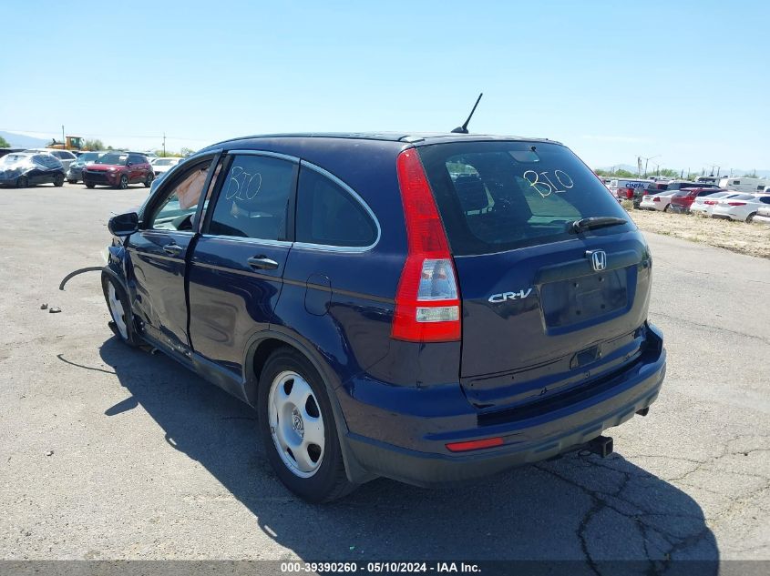 2010 Honda Cr-V Lx VIN: 5J6RE3H36AL044698 Lot: 39390260