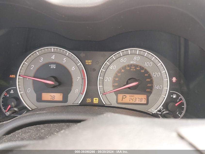 2010 Toyota Corolla S VIN: 2T1BU4EE2AC444058 Lot: 39390266