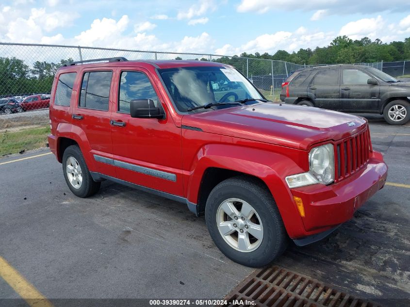 2009 Jeep Liberty Sport VIN: 1J8GN28K69W538948 Lot: 39390274