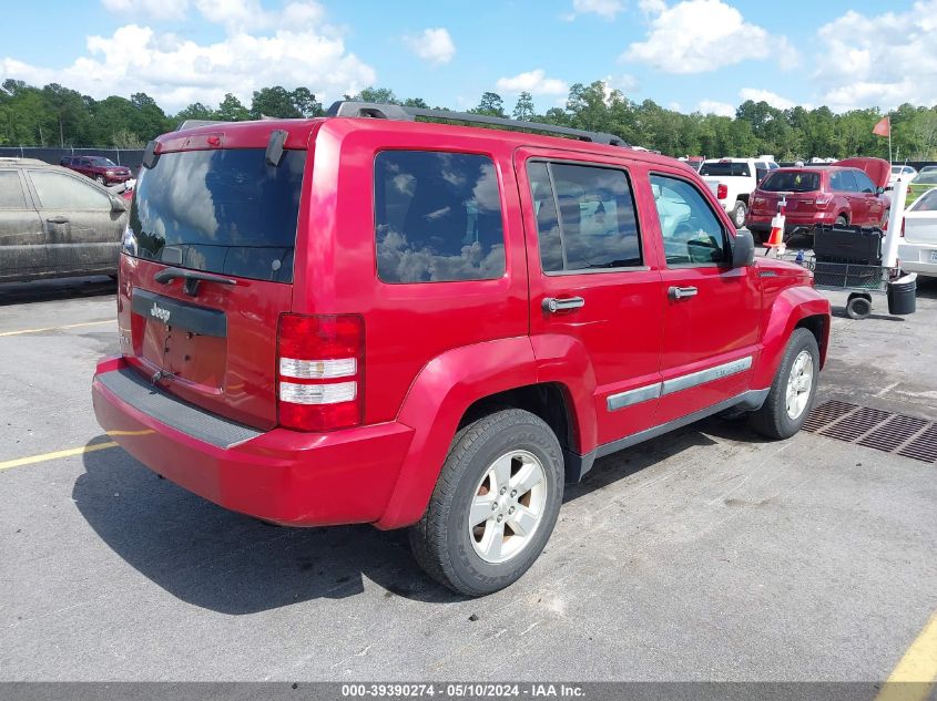 2009 Jeep Liberty Sport VIN: 1J8GN28K69W538948 Lot: 39390274