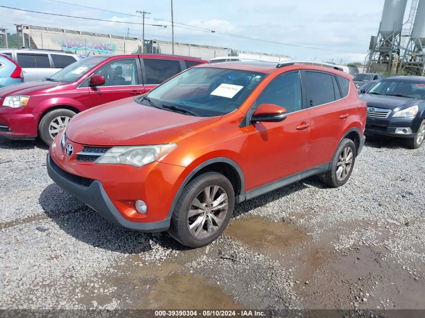 2015 Toyota Rav4 Limited VIN: 2T3YFREV3FW133267 Lot: 39390304