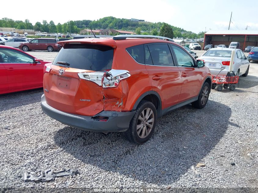 2015 Toyota Rav4 Limited VIN: 2T3YFREV3FW133267 Lot: 39390304