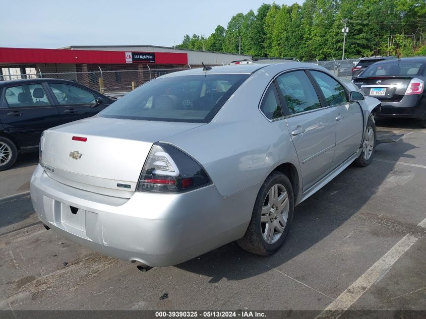 2013 Chevrolet Impala Lt VIN: 2G1WG5E35D1129201 Lot: 39390325