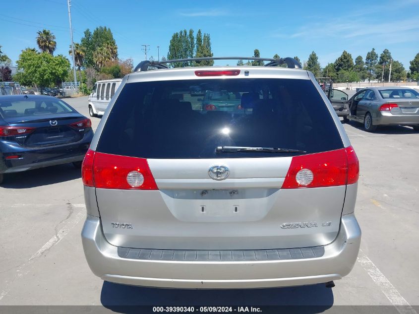 2008 Toyota Sienna Le VIN: 5TDZK23C38S160434 Lot: 39390340