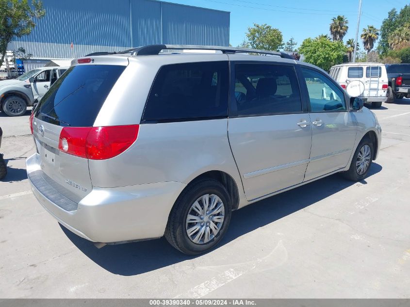 2008 Toyota Sienna Le VIN: 5TDZK23C38S160434 Lot: 39390340