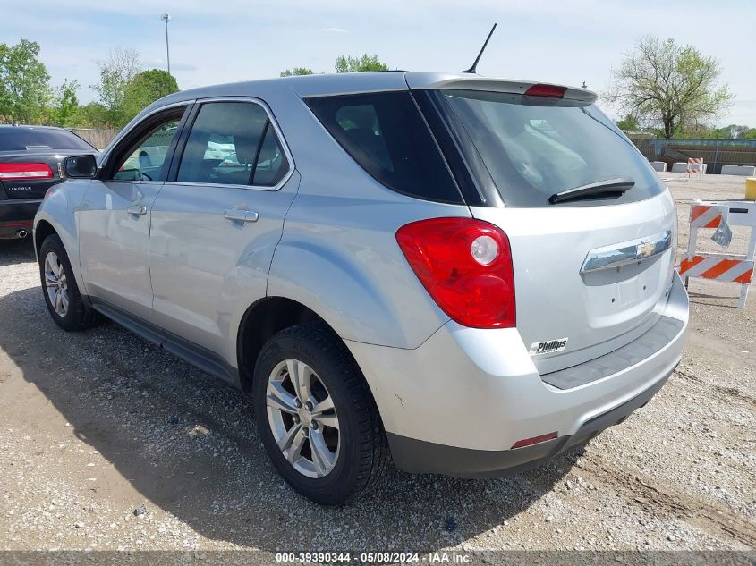 2013 Chevrolet Equinox Ls VIN: 2GNALBEK4D6415070 Lot: 39390344