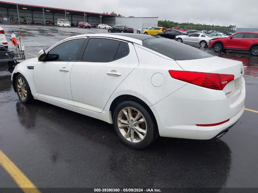 2013 Kia Optima Ex VIN: 5XXGN4A75DG217308 Lot: 39390360