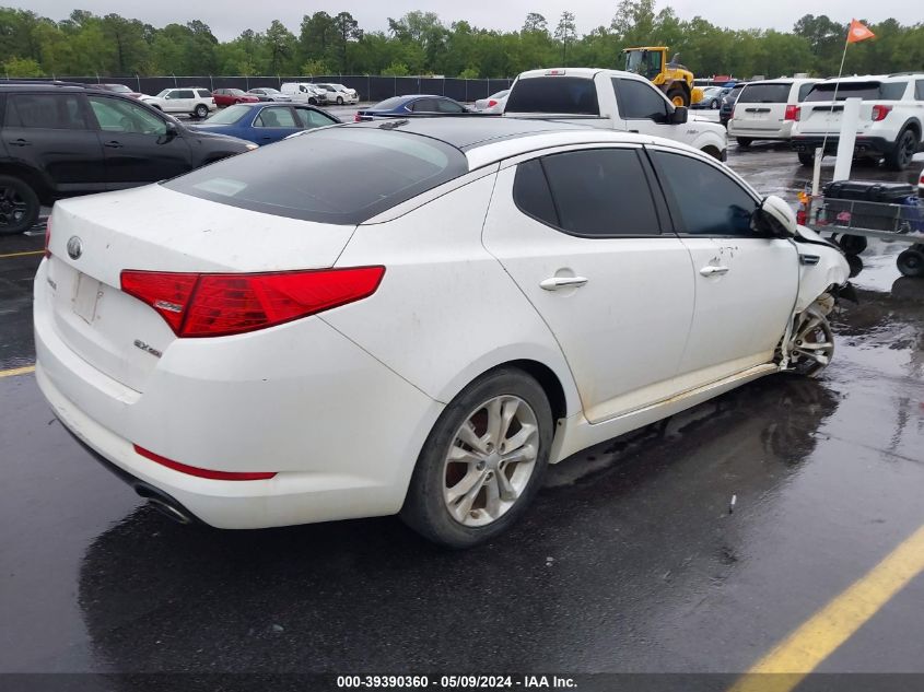 2013 Kia Optima Ex VIN: 5XXGN4A75DG217308 Lot: 39390360