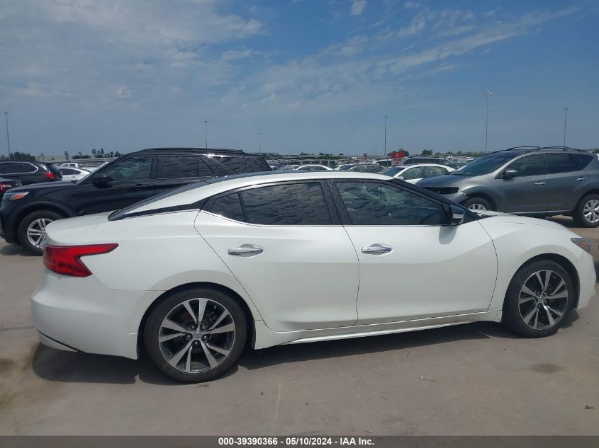 2017 Nissan Maxima 3.5 Platinum VIN: 1N4AA6AP0HC435343 Lot: 39390366