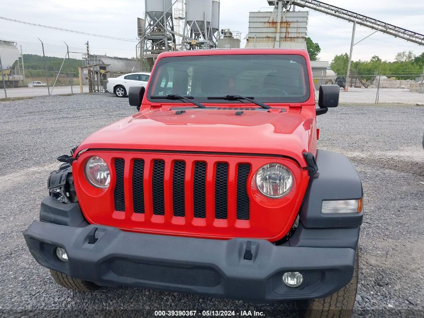 2018 Jeep Wrangler Unlimited Sport S 4X4 VIN: 1C4HJXDGXJW148820 Lot: 39390367