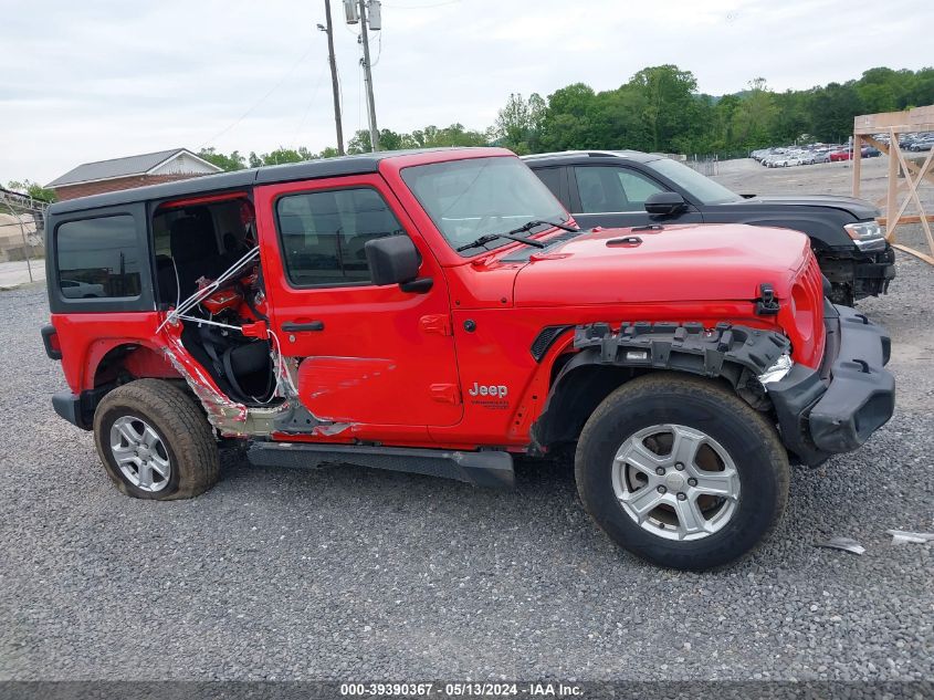 2018 Jeep Wrangler Unlimited Sport S 4X4 VIN: 1C4HJXDGXJW148820 Lot: 39390367