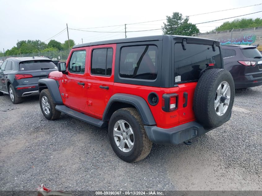 2018 Jeep Wrangler Unlimited Sport S 4X4 VIN: 1C4HJXDGXJW148820 Lot: 39390367