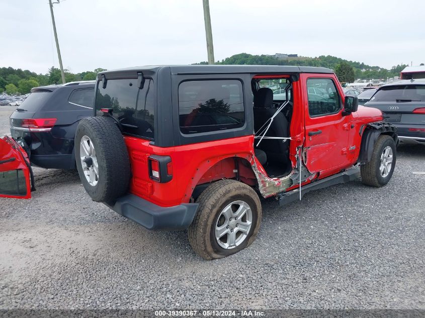 2018 Jeep Wrangler Unlimited Sport S 4X4 VIN: 1C4HJXDGXJW148820 Lot: 39390367