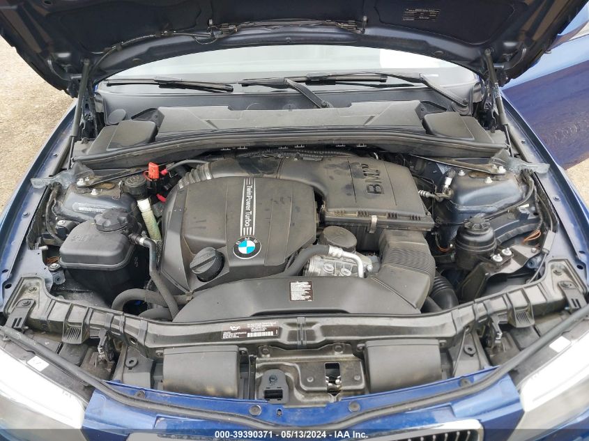 2013 BMW 135I VIN: WBAUN7C51DVM27308 Lot: 39390371
