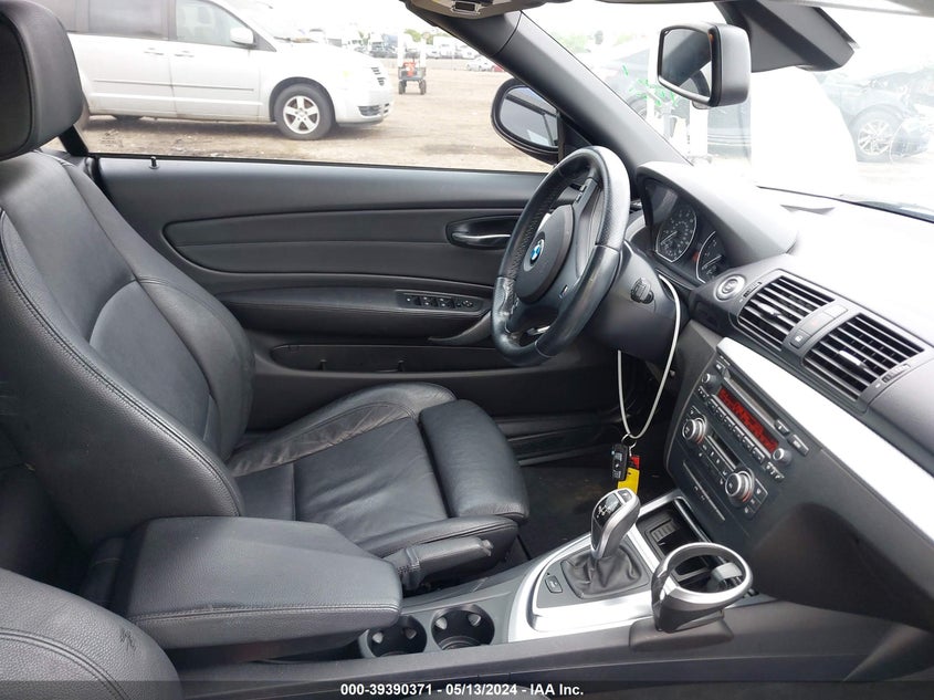 2013 BMW 135I VIN: WBAUN7C51DVM27308 Lot: 39390371