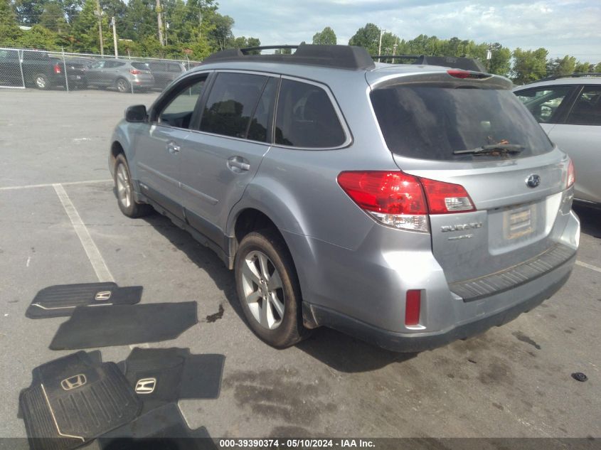 2013 Subaru Outback 2.5I Limited VIN: 4S4BRCKC6D3317725 Lot: 39390374