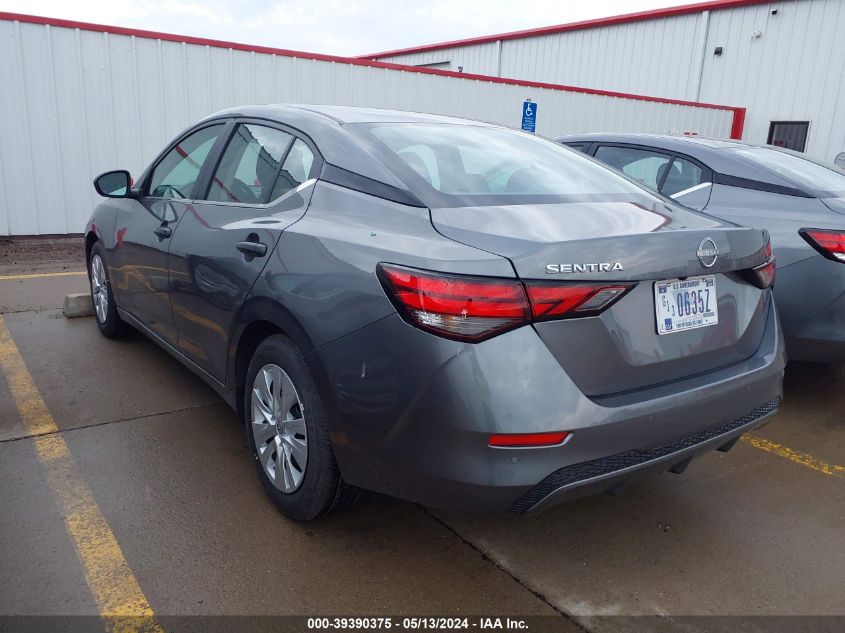 2024 Nissan Sentra S Xtronic Cvt VIN: 3N1AB8BVXRY302939 Lot: 39390375