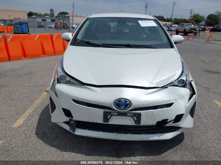 2018 Toyota Prius Two VIN: JTDKBRFU9J3076608 Lot: 39390376