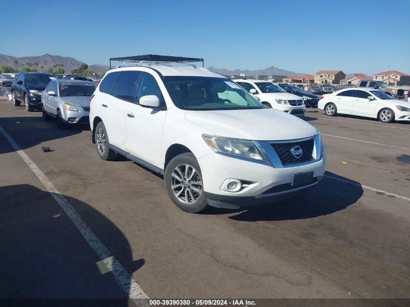 2013 Nissan Pathfinder Sv VIN: 5N1AR2MN6DC667621 Lot: 39390380