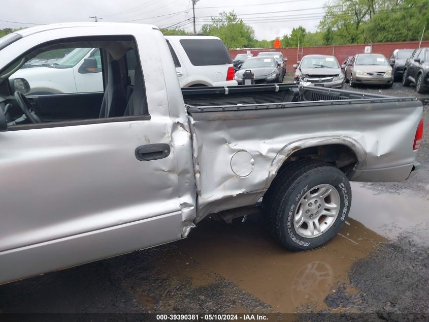 2004 Dodge Dakota Sport VIN: 1D7FL36K44S528930 Lot: 39390381