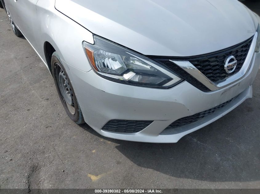 2019 Nissan Sentra S VIN: 3N1AB7APXKY362576 Lot: 39390382