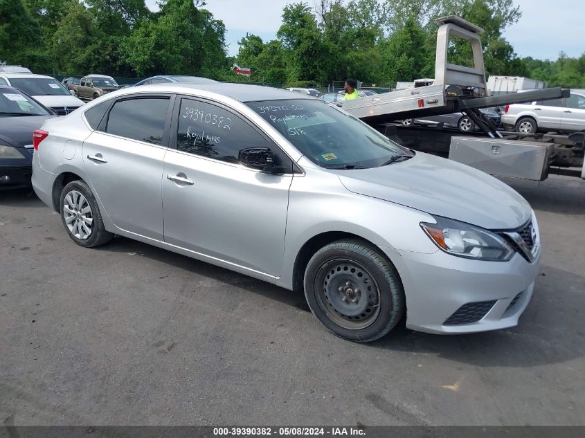 2019 Nissan Sentra S VIN: 3N1AB7APXKY362576 Lot: 39390382