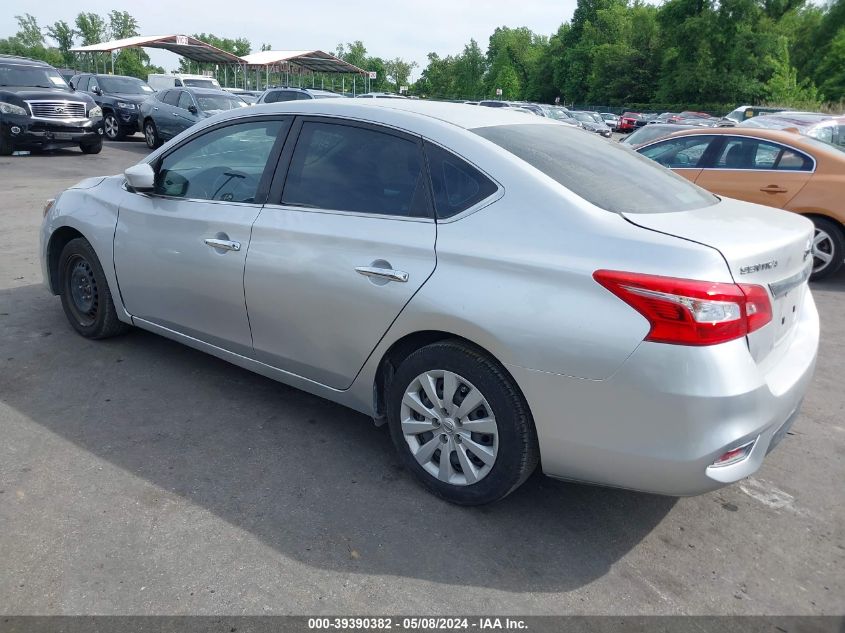 2019 Nissan Sentra S VIN: 3N1AB7APXKY362576 Lot: 39390382