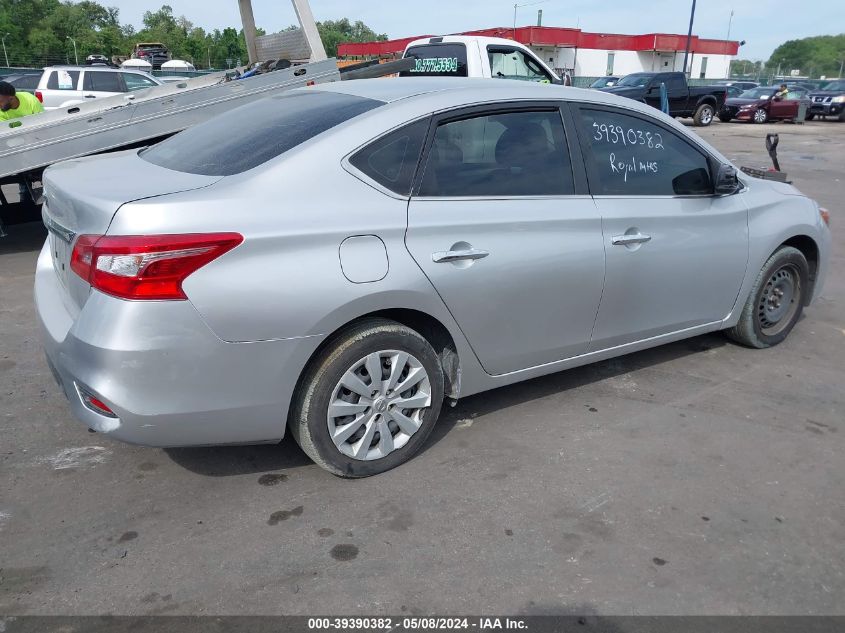 2019 Nissan Sentra S VIN: 3N1AB7APXKY362576 Lot: 39390382