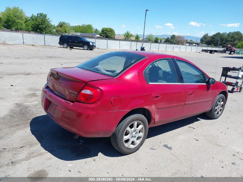 2005 Dodge Neon Sxt VIN: 1B3ES56CX5D174318 Lot: 39390393