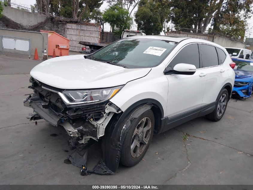 2019 Honda Cr-V Ex VIN: 7FARW1H53KE039329 Lot: 39390395