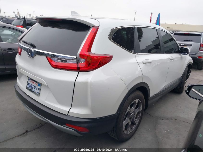 2019 Honda Cr-V Ex VIN: 7FARW1H53KE039329 Lot: 39390395