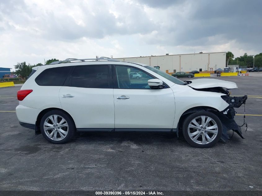 2018 Nissan Pathfinder Sl VIN: 5N1DR2MN2JC658472 Lot: 39390396