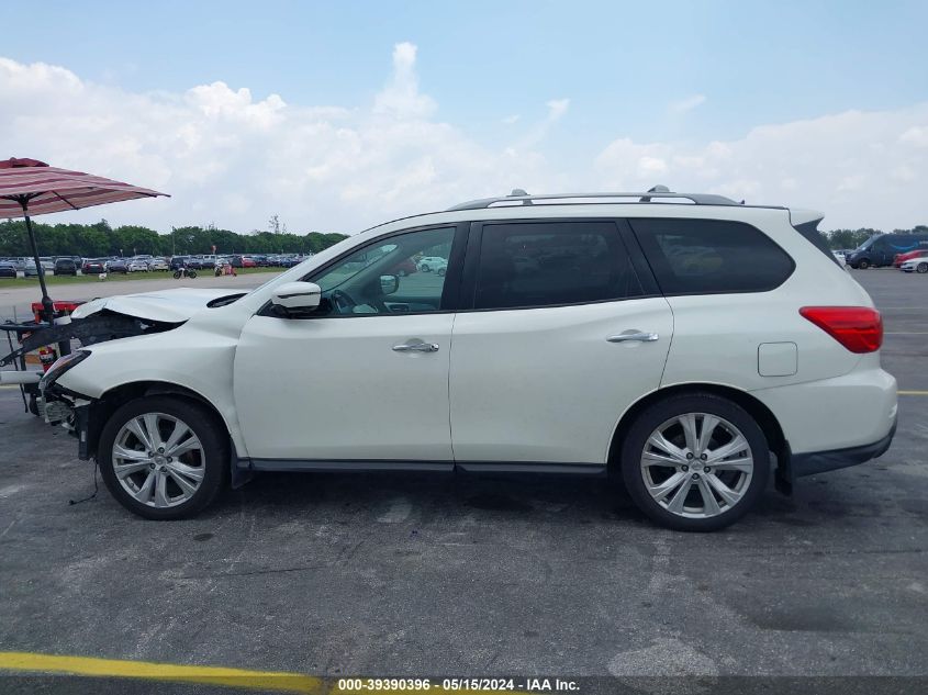 2018 Nissan Pathfinder Sl VIN: 5N1DR2MN2JC658472 Lot: 39390396