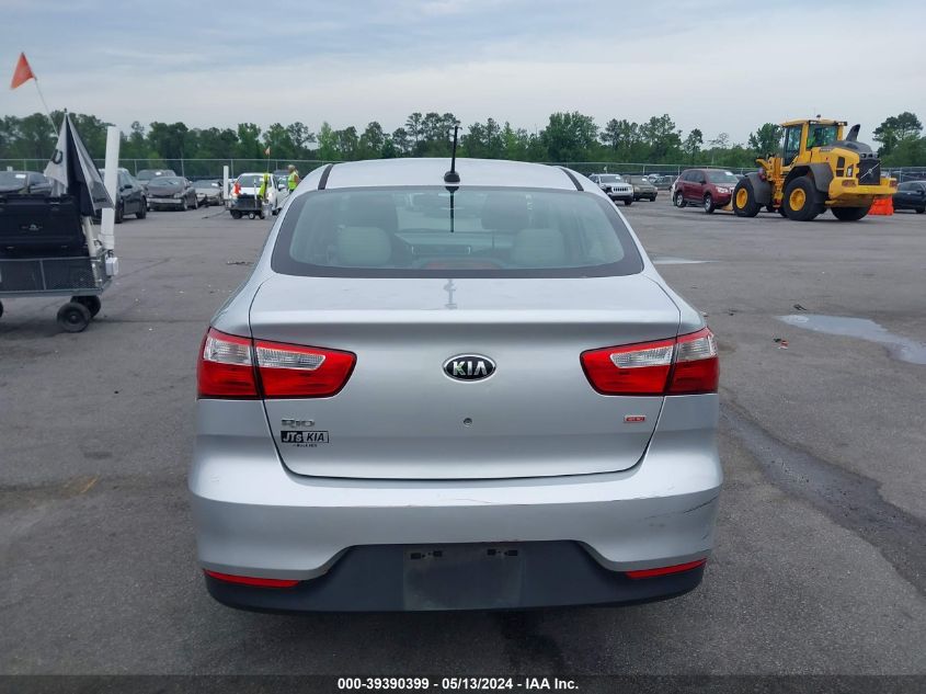 2017 Kia Rio Lx VIN: KNADM4A38H6017110 Lot: 39390399