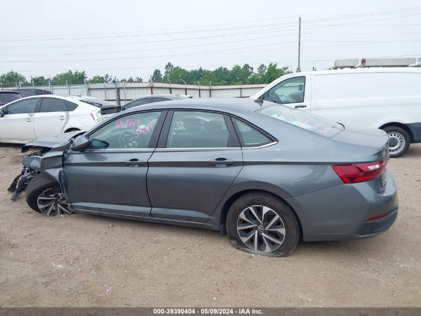 2024 Volkswagen Jetta 1.5T S VIN: 3VW5M7BU2RM005534 Lot: 39390404