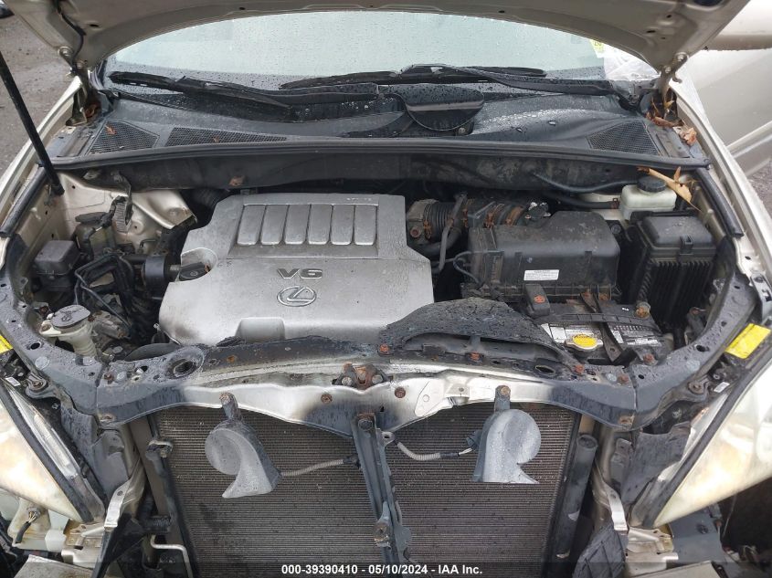 2008 Lexus Rx 350 VIN: 2T2HK31U38C080844 Lot: 39390410