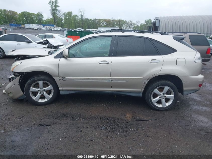 2008 Lexus Rx 350 VIN: 2T2HK31U38C080844 Lot: 39390410