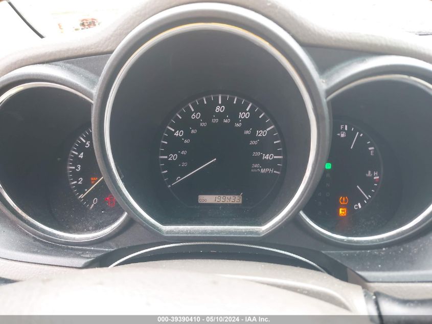 2008 Lexus Rx 350 VIN: 2T2HK31U38C080844 Lot: 39390410