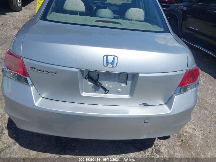 2008 Honda Accord 2.4 Lx-P VIN: JHMCP26438C046574 Lot: 39390414