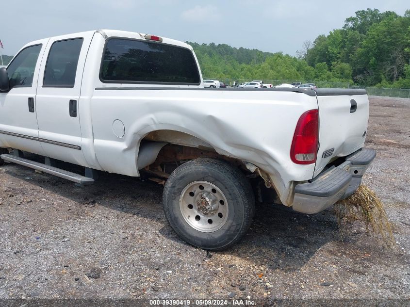 2000 Ford F-250 Lariat/Xl/Xlt VIN: 3FTNW20S2YMA33463 Lot: 39390419