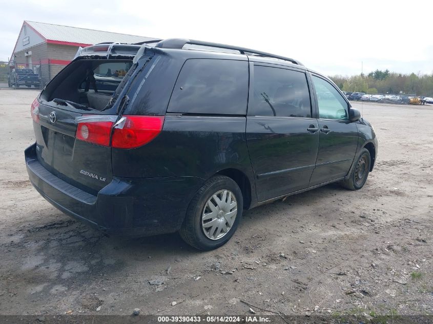 2008 Toyota Sienna Le VIN: 5TDZK23C88S211149 Lot: 39390433