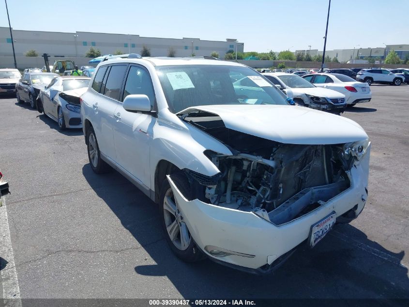 2013 Toyota Highlander Limited V6 VIN: 5TDYK3EH6DS124841 Lot: 39390437