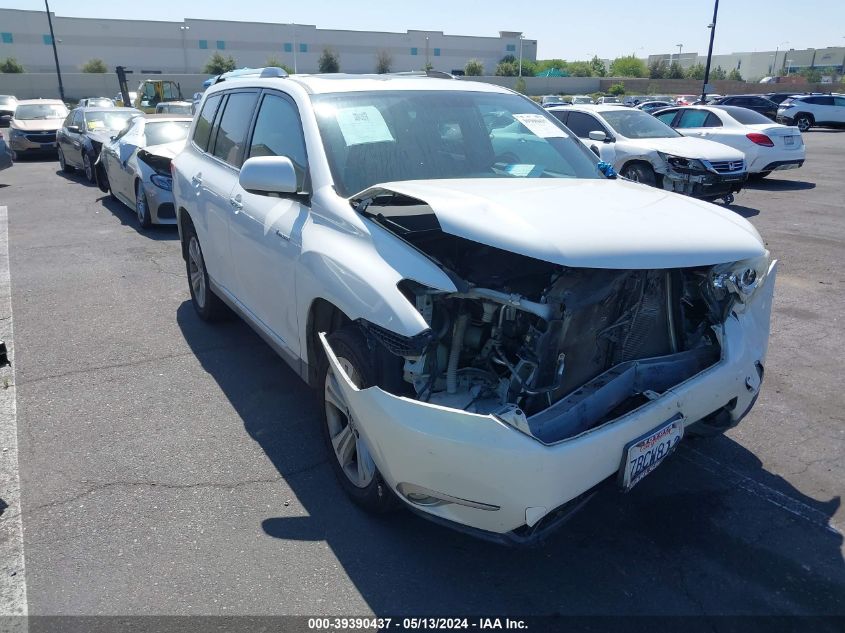 2013 Toyota Highlander Limited V6 VIN: 5TDYK3EH6DS124841 Lot: 39390437