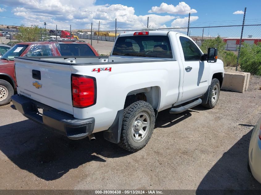 2016 Chevrolet Silverado 1500 Wt VIN: 1GCNKNEH8GZ248644 Lot: 39390438