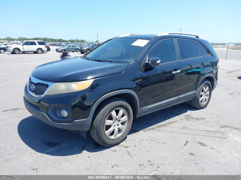 2011 Kia Sorento Lx VIN: 5XYKT4A12BG136271 Lot: 39390441