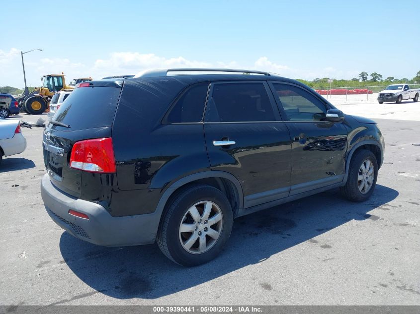 2011 Kia Sorento Lx VIN: 5XYKT4A12BG136271 Lot: 39390441