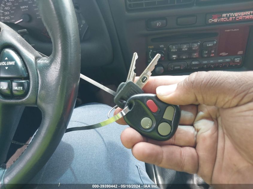 2002 Chevrolet Camaro Z28 VIN: 2G1FP22G522148490 Lot: 39390442