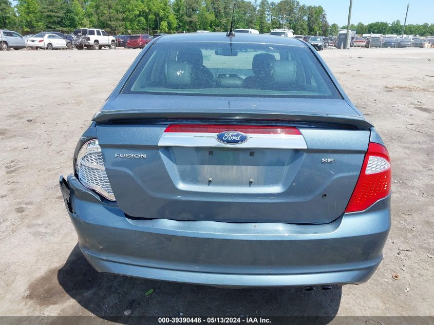 2012 Ford Fusion Sel VIN: 3FAHP0JA1CR242070 Lot: 39390448