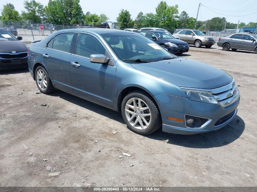 2012 Ford Fusion Sel VIN: 3FAHP0JA1CR242070 Lot: 39390448